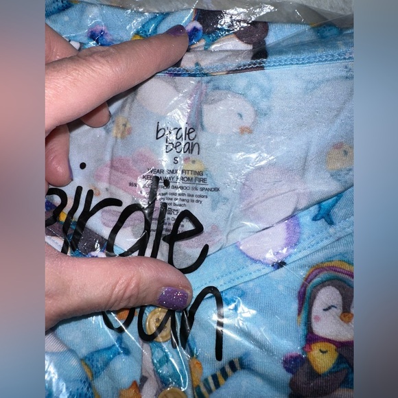 🐧NIB Birdie Bean Bamboo Mama PJ Set🐧 - Picture 4 of 5